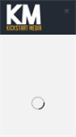 Mobile Screenshot of kickstartmedia.org