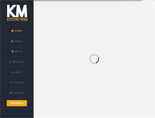 Tablet Screenshot of kickstartmedia.org